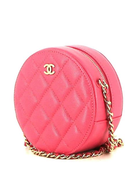 chanel.round bag|pre owned chanel handbag.